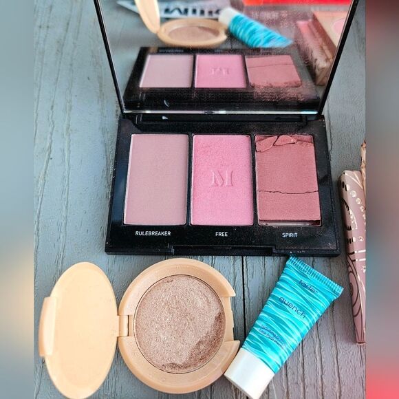 MAKEUP BUNDLE 13 ITEMS NEW - LIKE NEW MORPHE TARTE MILK BECCA COLOURPOP CLINIQUE - Picture 7 of 16